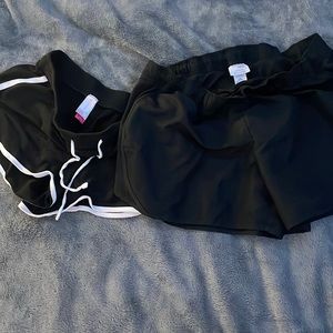 Black shorts